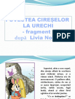 Povestea Cireșelor La Urechi - După Lidia Novac - Fragment