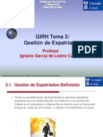 Diapositivas GIRH. TEMA 3 Expatriados Ok