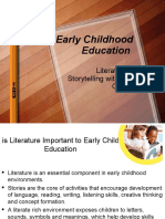 Early Childhood Education: Literature and Storytelling With Young Children