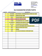 Spare Parts List For Mini Portable 2-26-07
