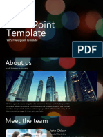 WPS Powerpoint Template
