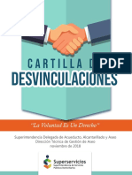 Cartilla de Desvinculaciones 2018 PDF