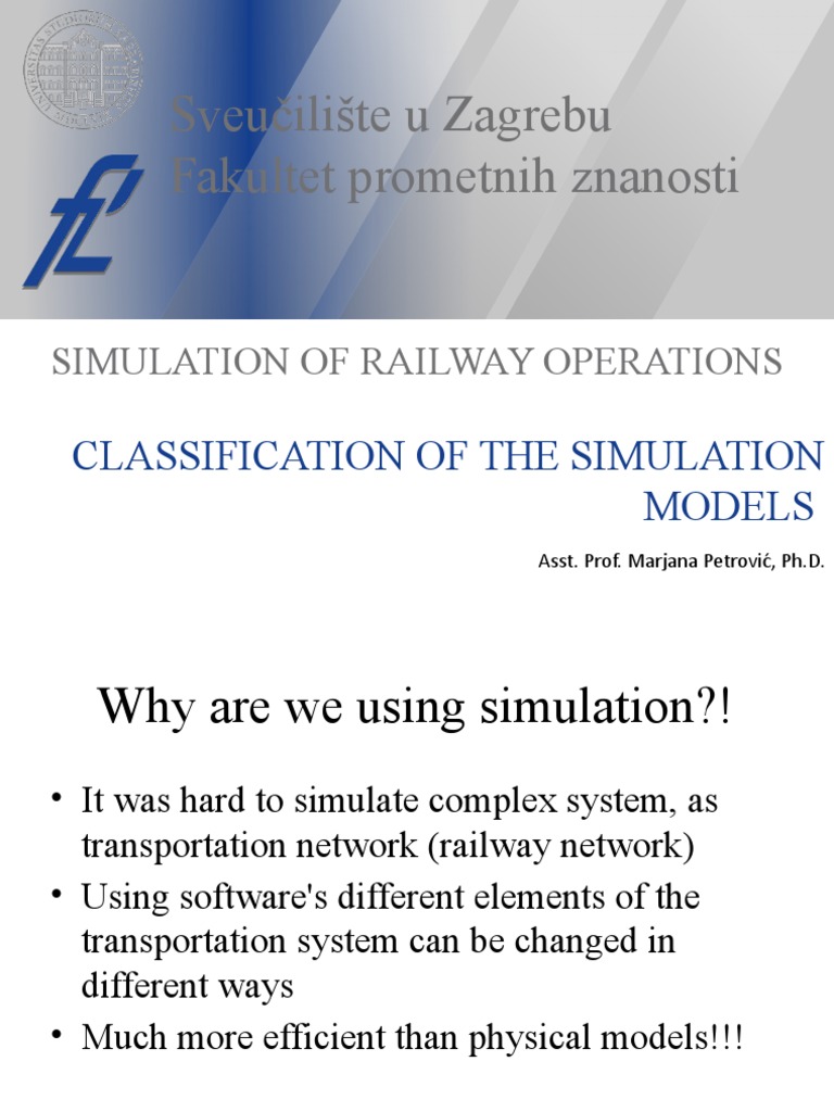 Railway Operations Simulation Models | PDF | Simulation | Rail Transport