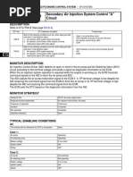 DTC P0418 Secondary Air Injection System Control "A" Circuit