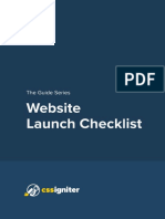 Website Launch Checklist Cssigniter