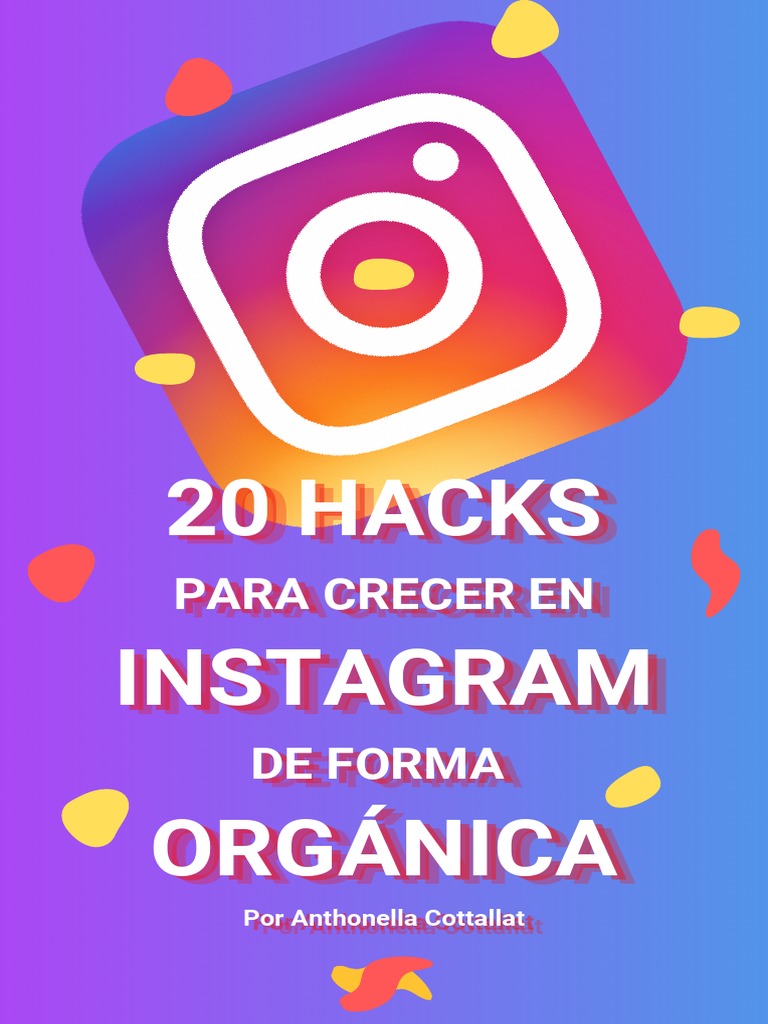 20 Hacks para Crecer en Instagram | PDF | Hashtag | Servicio de redes ...