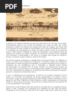 A Origem da Cidade de Manaus