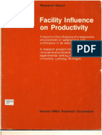 Robert Propst, "Facility Influence On Productivity" 1976