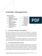 Scientific Management: Chapter Outline