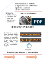 Capa Limite de Lubricacion - CHIPANTIZA, CUICHAN, ULLOA, ESPIN, DURAN