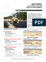 GEOTERRA Specification Summary PDF