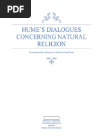 Hume'S Dialogues Concerning Natural Religion: Proseminarska Naloga Pri Predmetu Empirizem