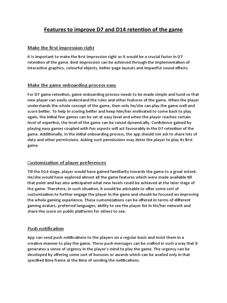 Game Design | PDF | Mobile App | Computing