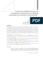 Elementos Del Presupuesto Participativo PDF