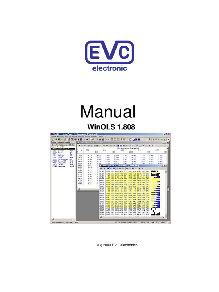 Manual Winols En Español Pdf Pdf Publicación Ciencias De La