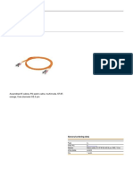 Datasheet Cable FO