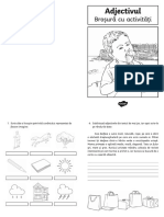 Adjectivul - Brosura Cu Activitati PDF