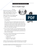 How To Handle Anger: Bright Futures Tool For Families