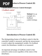 Introduction To Process Control (II)