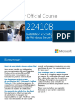 Microsoft Official Course: Installation Et Configuration de Windows Server 2012