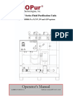  ISO PUR Oil Purification Operators Manual