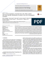 European Journal of Soil Biology: Original Article