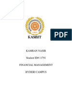 FINANCIAL MANAGEMNT Kamran  Assignment 1.pdf