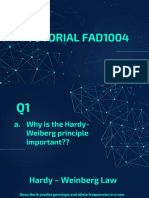 Hardy-Weinberg Equation Tutorial (FAD1004