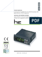 Usage Manual: Carel Electrical Regulation For Air-Cooled Heat Pumps With High Efficiency Scroll Compressor