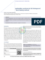 Management of Hyperlactation Syndrome by Full Drai