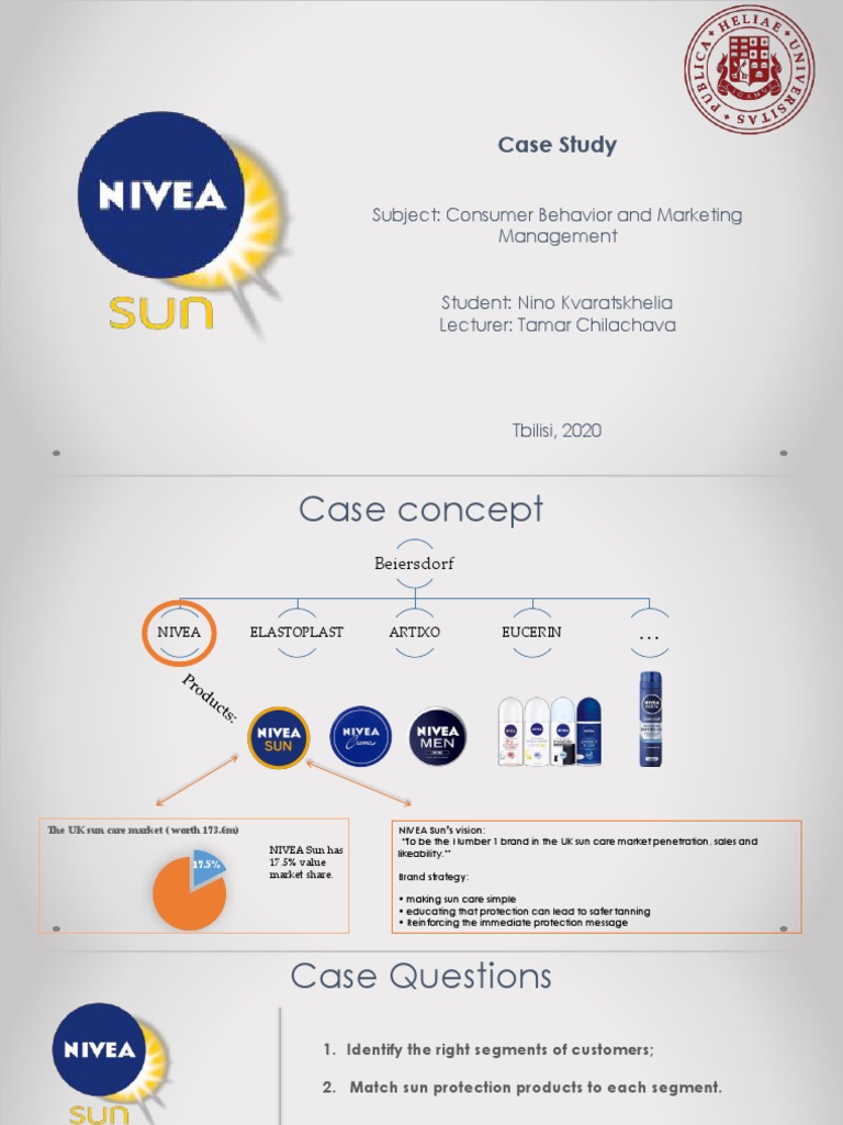 Case Study Subject Consumer Behavior and Marketing Management PDF