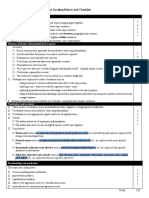 Compositions Grading Rubric and Checklist: Organization