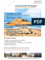 Circuito de Playas Barranca Vivencial
