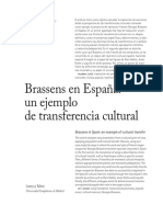 Brassens en España: un ejemplo de transferencia cultural
