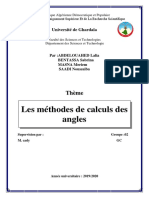 les méthodes de calculs des angles.-محول PDF