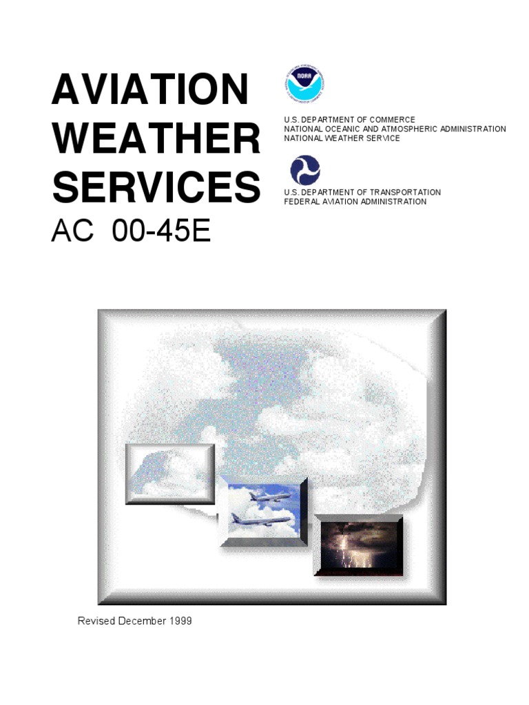 Aviation Weather Services PDF | PDF | National Weather Service | Air ...