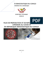 Plan de Preparation Et Riposte Contre Epidemie Covid-19 RDC