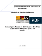 Fdocuments - Es - Manual para Redes de Distribucion Electrica Subterranea 138 249 y 345 PDF