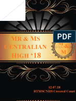 MR. & Ms Centralian 2019