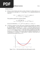 Calculus Exercises 2 Solutions