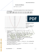 Cours Math - Chapitre 13 Fonctions de Références - 2ème Sciences MR Hamada PDF