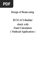 1 ACI - Builder With Hand Calculation PDF