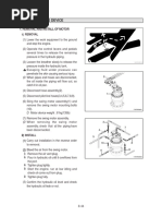 Group 5 Swing Device: 1. Removal and Install of Motor