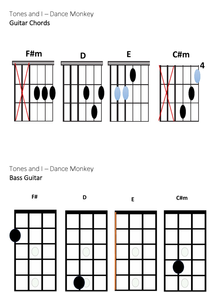 Republik kort sprogfærdighed Dance Monkey | PDF | Song Structure | Popular Music