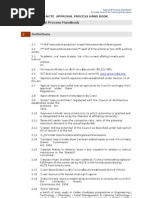 Approval Process Handbook 9 Jan 2009