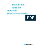 Informacion Servicios Inversion