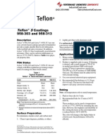 Teflon S coatings 958-303 and 958-313