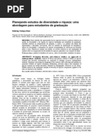 Planejando estudos sobre biodiversidade