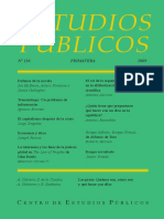 Revista Estudios Publicos 116