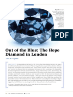 Out of The Blue The Hope Diamond in Lond PDF